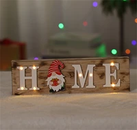 christmas welcome door hanger door decorationgnome door hanger welcome sign with interchangeable holiday pieces for gifts