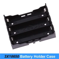 abs 18650 battery holder box hard pin18650 holder battery case high quality1x 2x 3x 18650 rechargeable battery power bank case