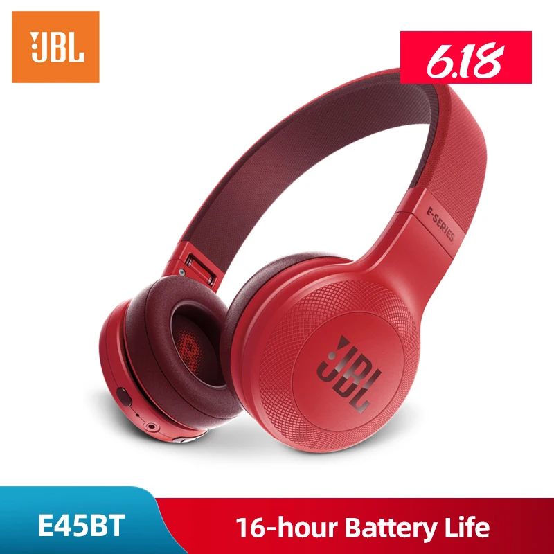 Новая JBL E45BT гарнитура с активным шумоподавлением беспроводные Bluetooth наушники