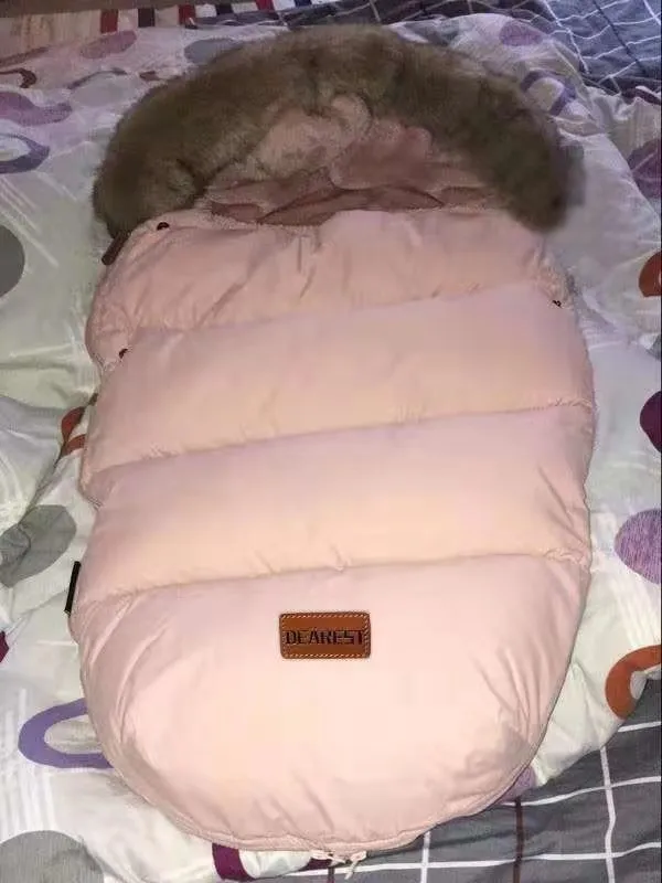 Теплые спальные мешки для новорожденных, конверт, спальные мешки, зимняя детская коляска для сна, утолщенная теплая прогулочная коляска ножная муфта для инвалидной коляски