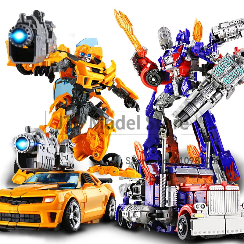 

DEXIN 6699 Transformation Action Figure Toy Op Commander Big Bee Movie Model PVC 18cm Alloy Deformation Car Robot Figma Gift