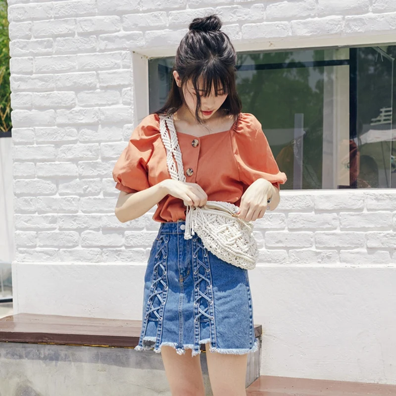 Сумка-бум из хлопка тканый уличный кошелек летняя пляжная сумка для отпуска