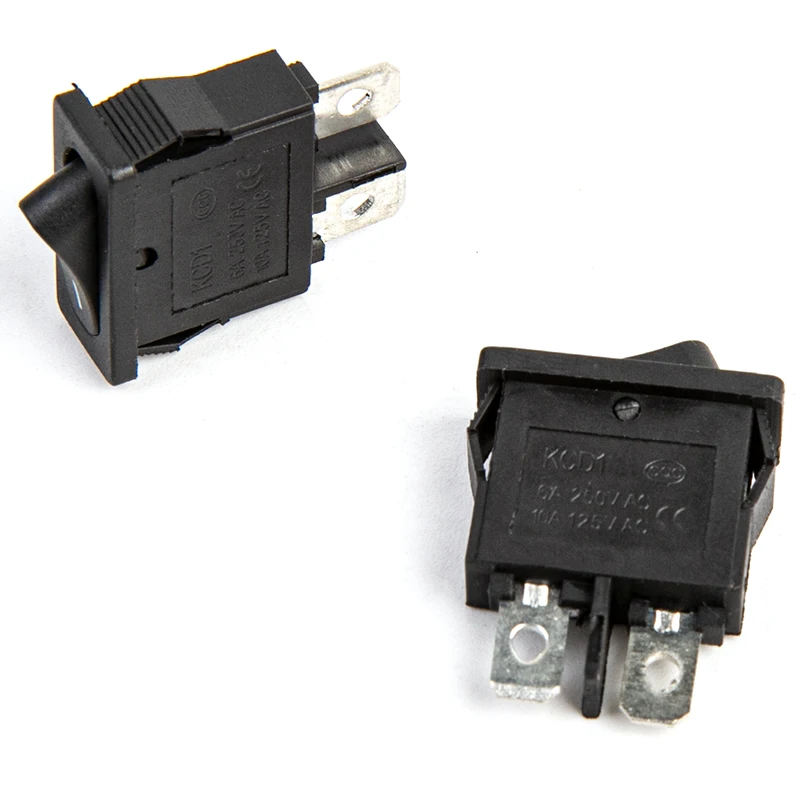 Ультратонкий Клавишный Выключатель 10 шт 2 контакта 6 А 250 В | Обустройство дома