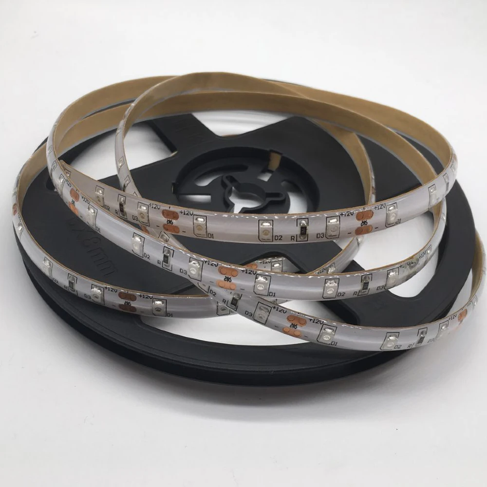 0 5 м 1 2 3 4 SMD 2835 УФ Гибкая светодиодная ленсветильник в 60 светодиодов/м 395-нм