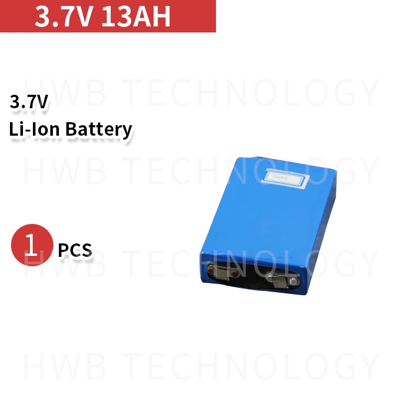 1 шт. 3 7 v 13ah литий-полимерный образец Аккумулятор для е-байка 36В литиевая батарея