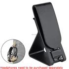 Прочные наушники Стенд Вешалка Охота Стрельба страйкбол военный Пеший Туризм велосипедная стойка для наушников для армейские сапоги для женщин; Cs без рукавов с поясом