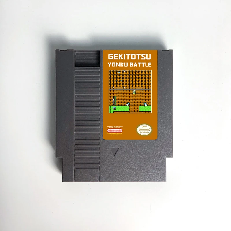

Gekitotsu Yonku Battle - Game Cartridge For NES Console 72 Pins