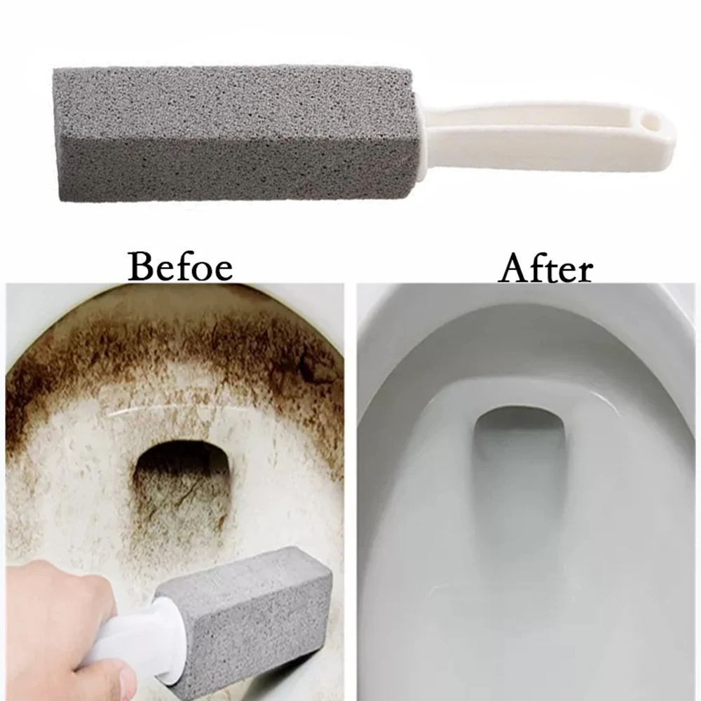 

Pumice Stone Toilet Brush Outdoor Barbecue Grill Pumice Stone Cleaning Brush Tool Multifunctional Cleaning Brick Cleaner