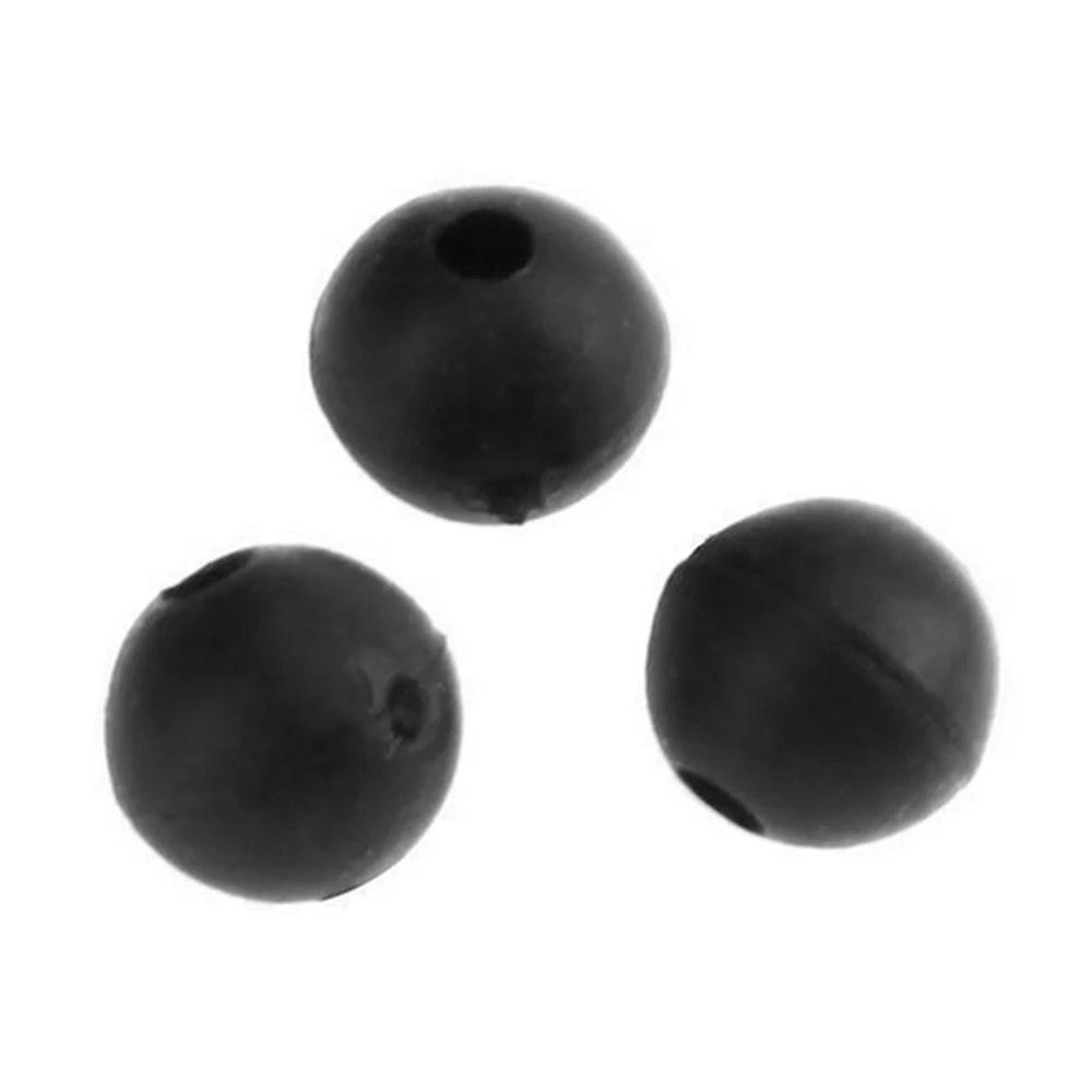 

100x Carp Fishing Round Soft Rubber Beads Fishing Beans Float Rig Accessories Suitable For Freshwater, Sea Fishing, Etc