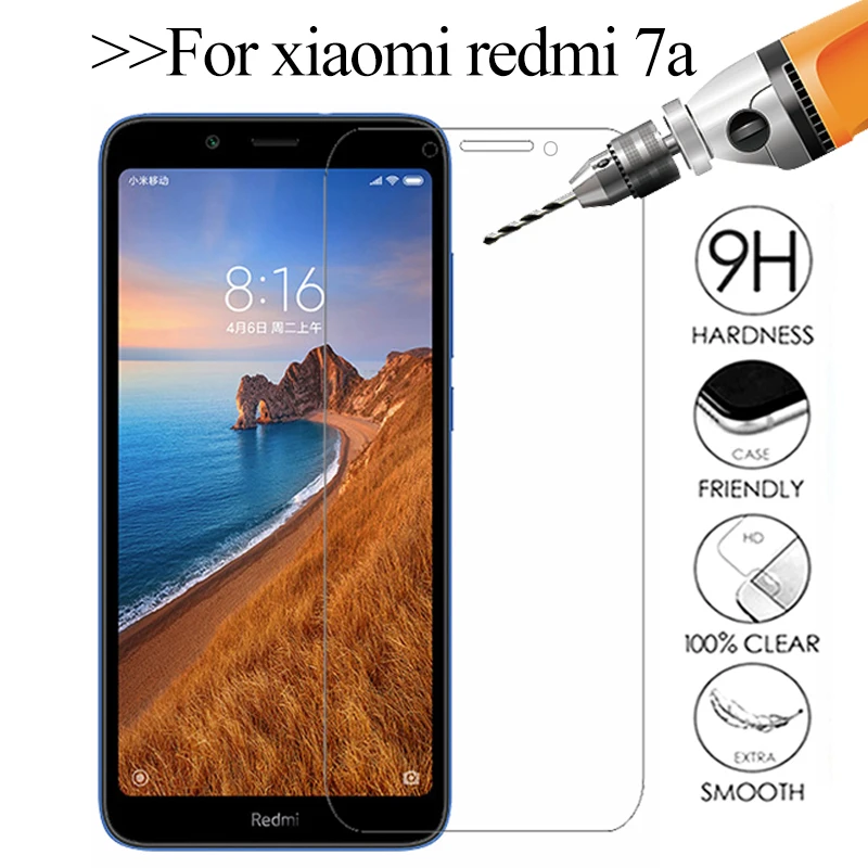 Защитное стекло 9H HD для xiaomi redmi 7a redmi7a защитное покрытие экрана xiomi 7 a a7 закаленное