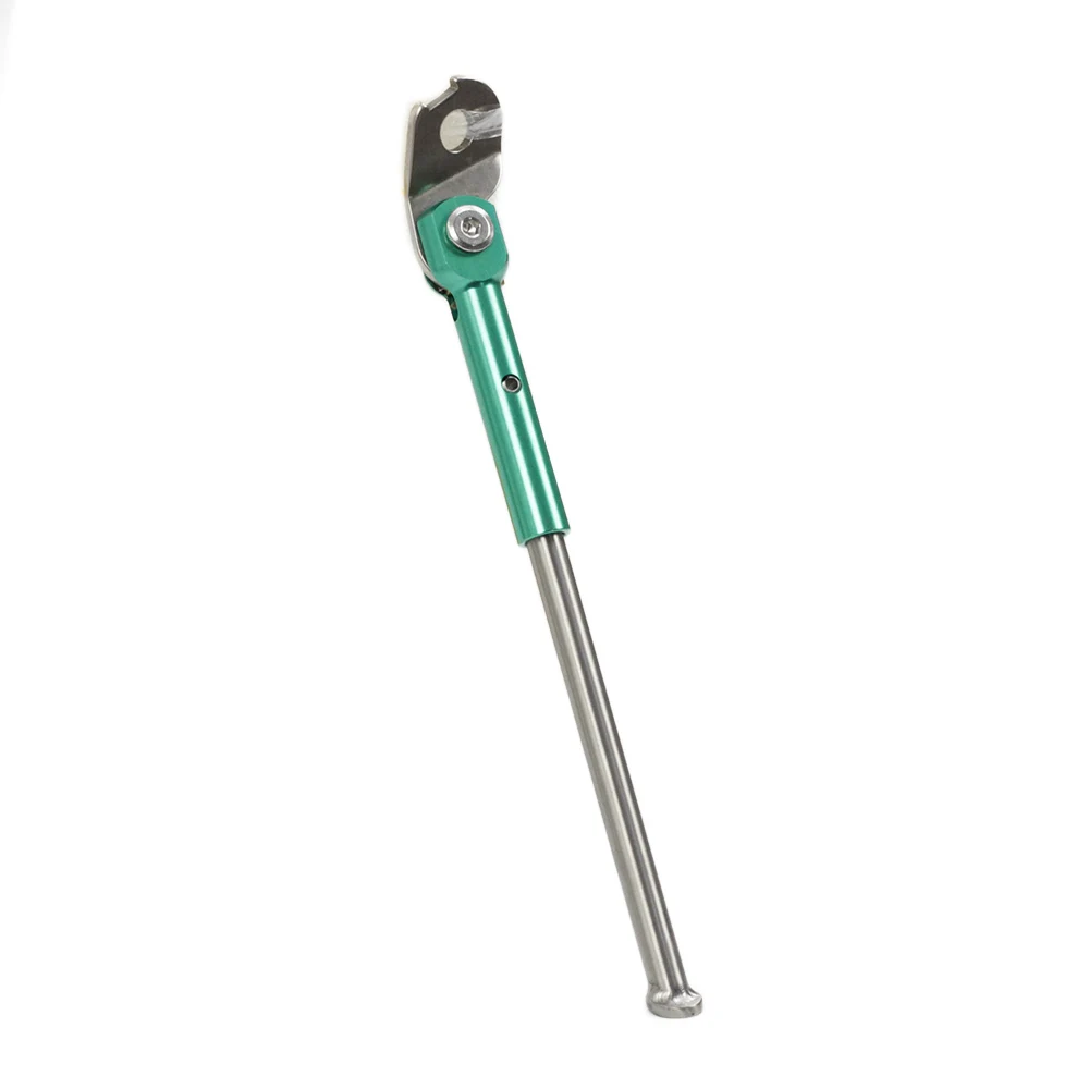green-silver Silverock велосипед титановый стояночный стенд для Brompton парковочная стойка поддержка Запчасти для велосипеда легкий 89 г - Цвет: green-silver
