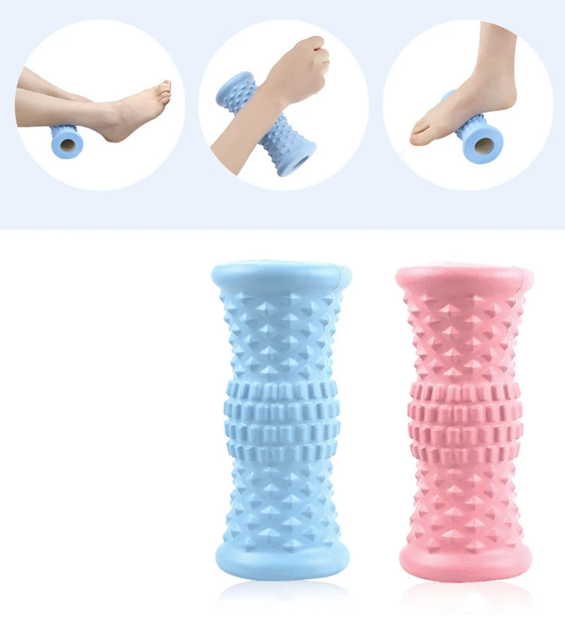 

2pcs Health Care Foot Massage Roller Yoga Pat Pilates Massager Ball Gym Exercise Body Leg Muscle Massage Relaxion Relieve Pain