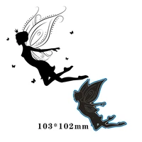 cutting metal dies little fairy for 2020 new stencils diy scrapbooking paper cards craft making new craft decoration 103102mm