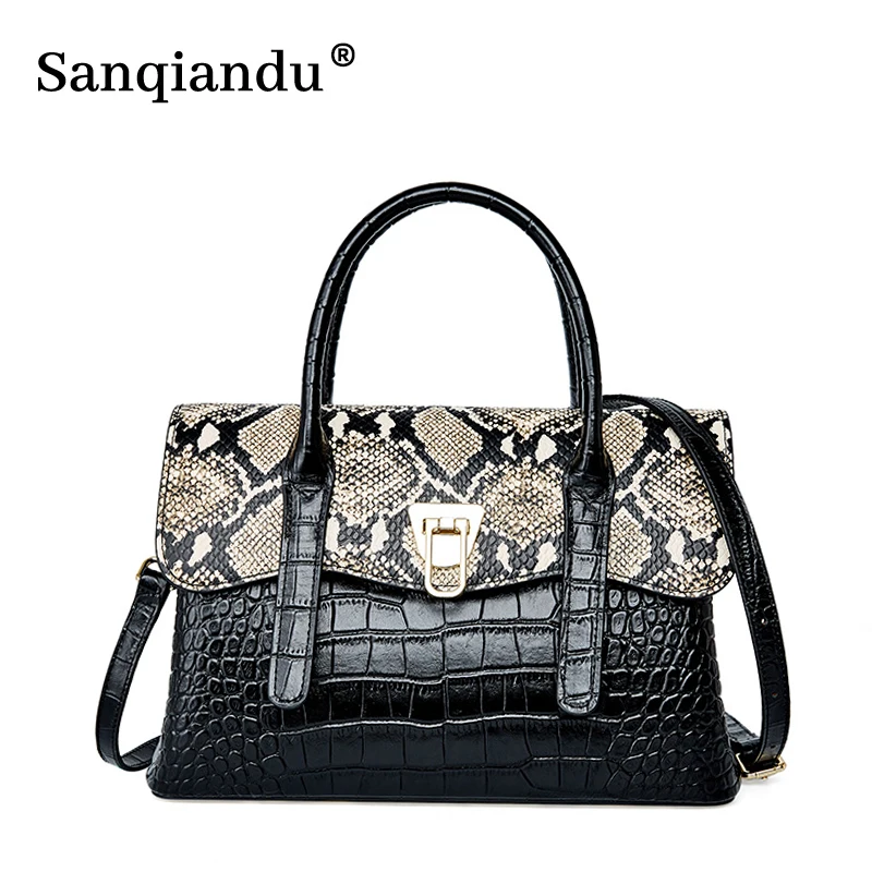 

Women Handbags Luxury Designer Ladies Large Capacity Tote Bag Famous Brands Genuine Leather Shoulder Crossbody Bags Bolsos Mujer