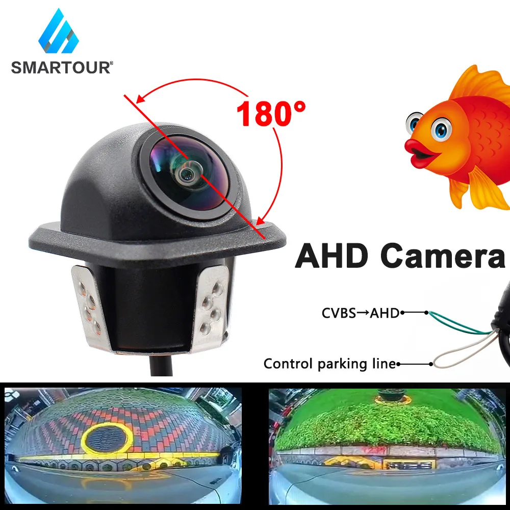 

Камера заднего вида Smartour HD, 180 градусов, 720P, ночное видение