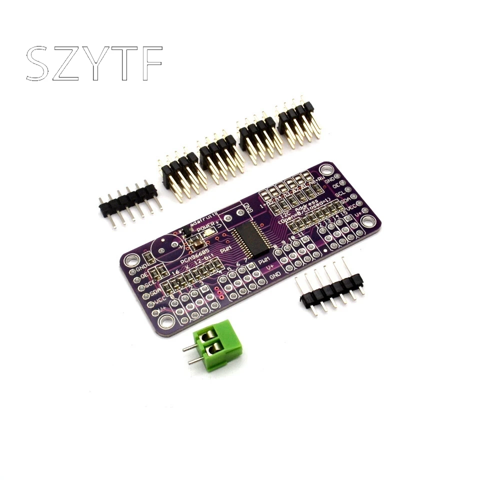 16 канальный 12 разрядный PWMServo драйвер PCA9685 Adafruit Совместимость CJMCU PCA9685| |