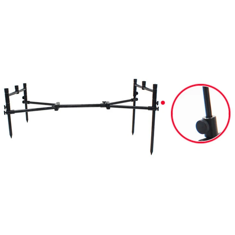 

Aluminum Alloy Sea Pole Bracket Rapid Overall Disassembly European Style Throw Rod