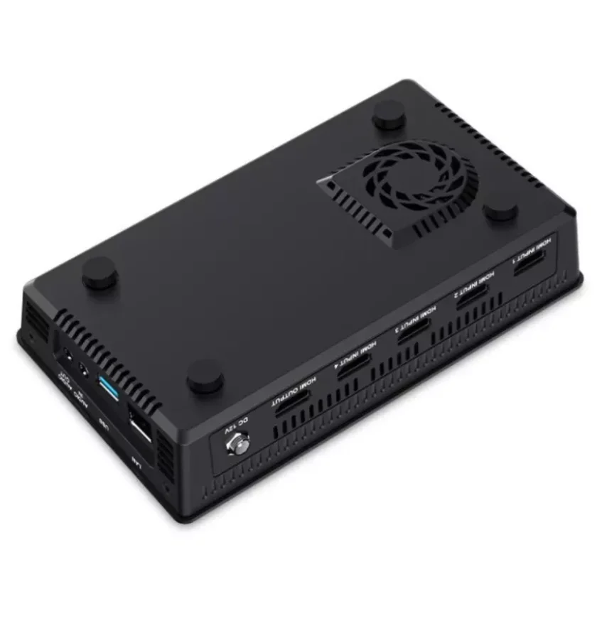 FEELWORLD L2 PLUS Multi-camera Video Mixer Switcher with 5.5&ampquot LCD Touch Screen PTZ Control Chroma Key USB3.0 live streaming |