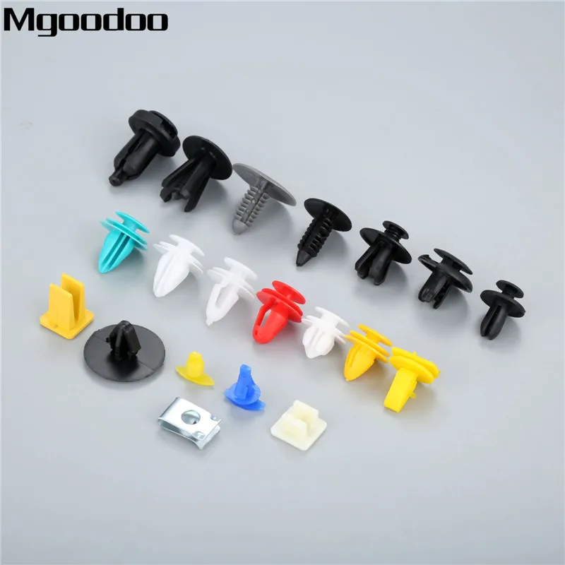 200 шт. 20 видов универсальные разные крепежные элементы для отделки двери|Клипсы и