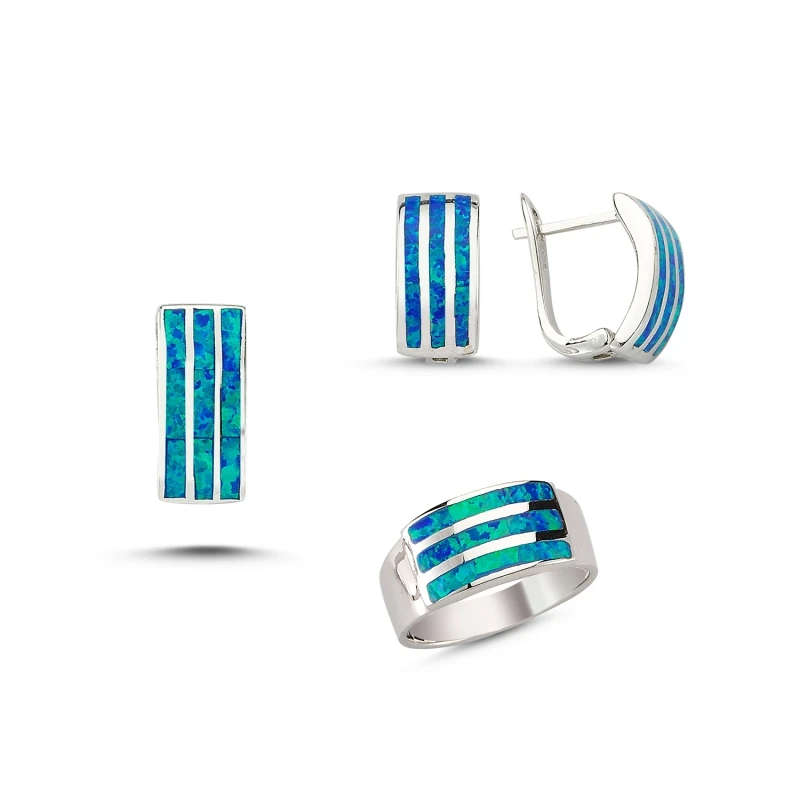 

Серебряный Опал Silverlina, набор драгоценных камней