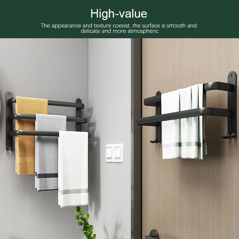 Вешалка для полотенец ванной комнаты трехуровневая вешалка душевая стойка