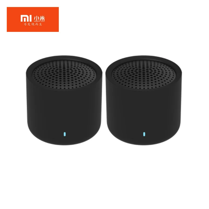 Оригинальный портативный Bluetooth динамик Xiaomi беспроводной стерео 2 шт. 0 канал