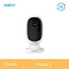 Отремонтированная камера ip-камера Reolink с питанием от аккумулятора 1080P Full HD WiFi наружная внутренняя камера безопасности Argus 2