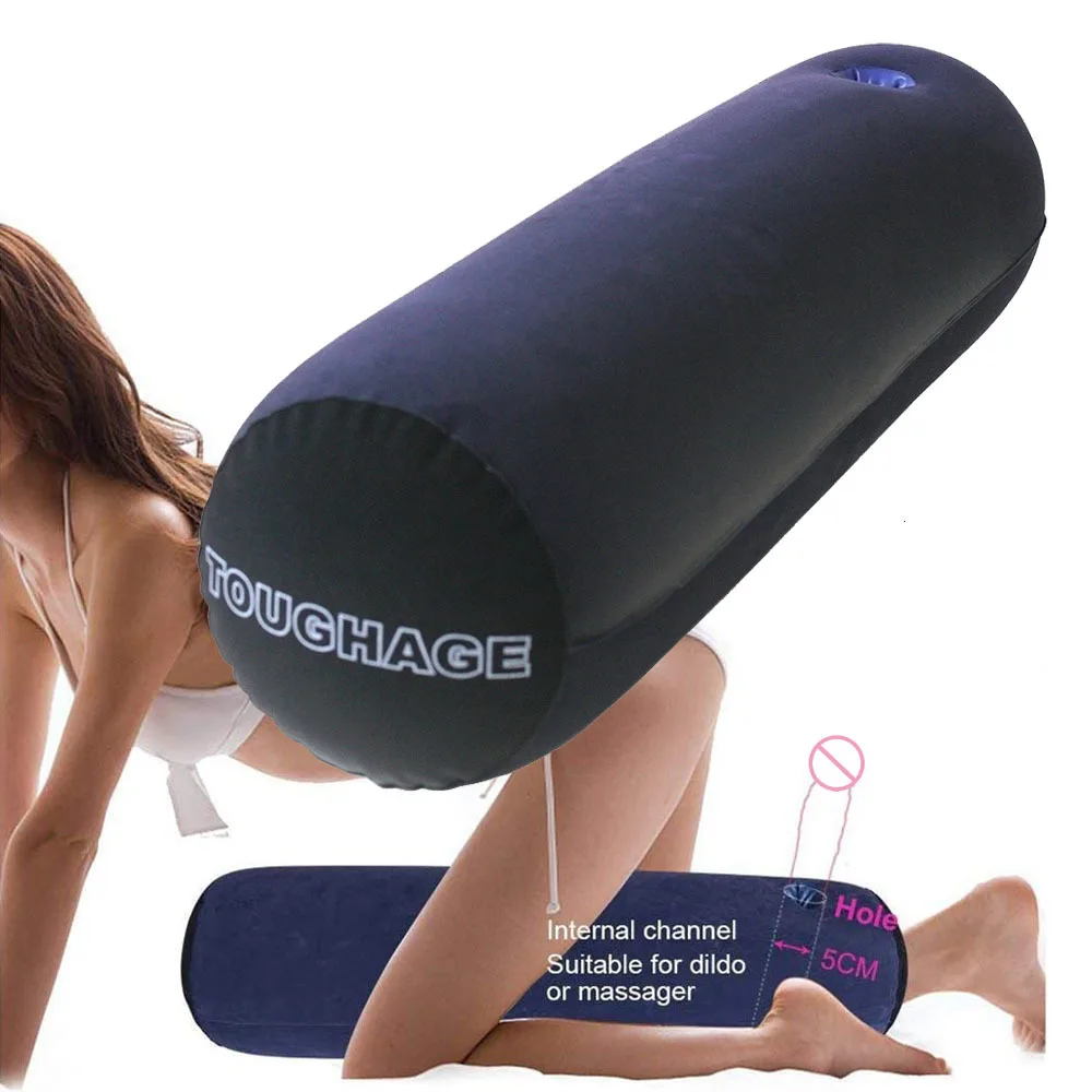 Секс-игрушка надувной валик роликовая подушка Длинная Круглая Подушка для