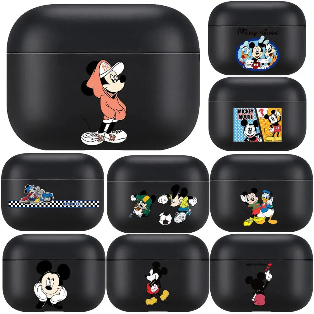 

disney mickey For Airpods pro 3 case Protective Bluetooth Wireless Earphone Cover for Air Pods airpod case air pod Cases black