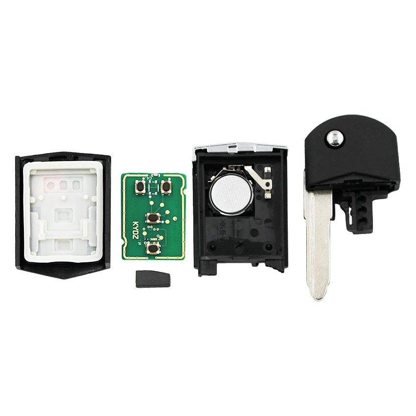 3 + 1/4 Кнопка Складной флип дистанционный ключ-брелок от машины FSK 313 8 MHZ 4D63 80 бит чип