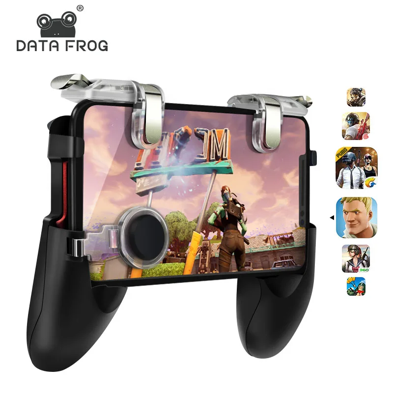 Данные лягушка для PUBG контроллер Игры для PUBG мобильный триггер для Android iphone геймпад Aim Кнопка L1R1 джойстик