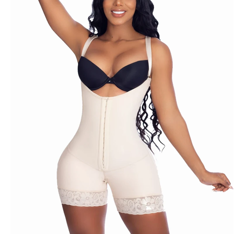

Corsets Strong Compression Garment Tummy Control Shapewear Slimming Skims fajas colombianas post surgery compression
