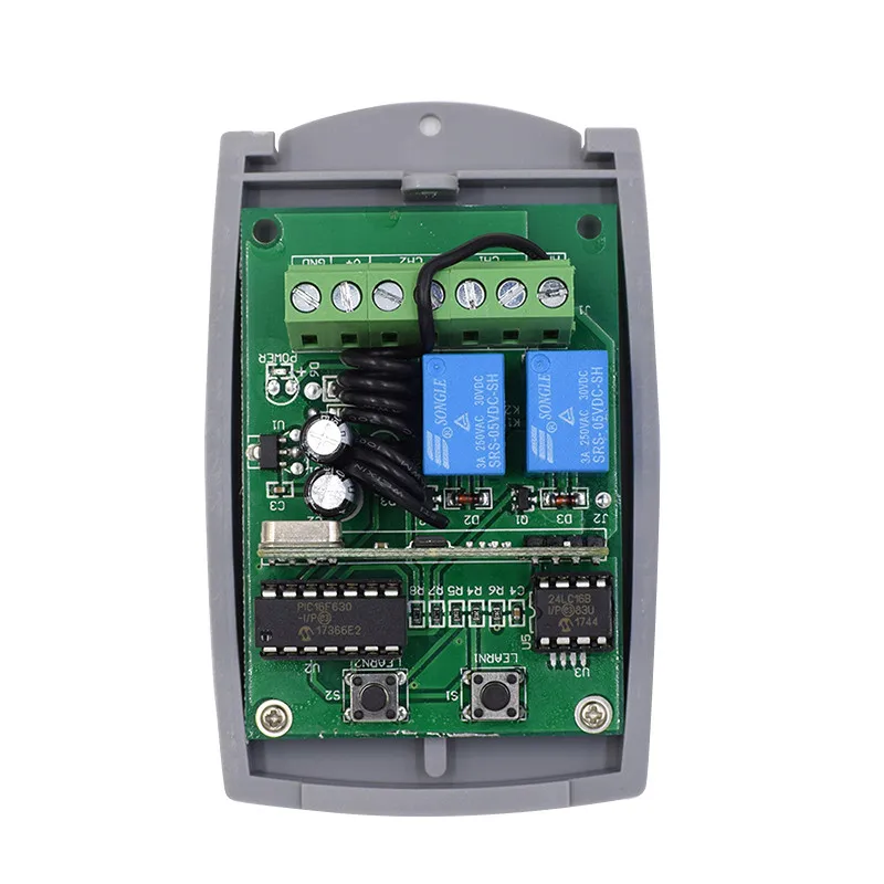 

BFT 433mhz remote control garage door gate receiver 2 channel remote switch BFT opener