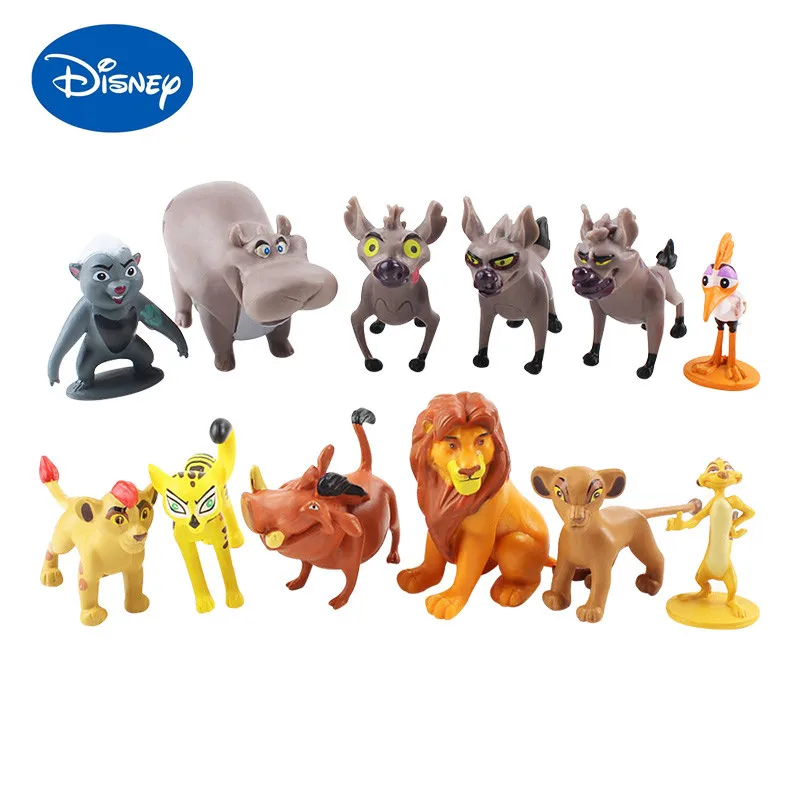 

12 Pcs/Set Movie The Lion Guard The Lion Nala Timon Pumbaa Sarabi Sarafina Scar Mufasa Anime Action Figures Dolls Model Toy Gift