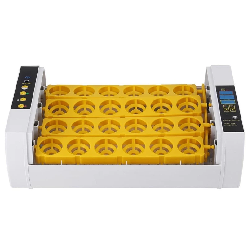 

24 Eggs Incubator Temperature Control Digital Automatic Chicken Chick Hatchery Chicken Egg Incubator