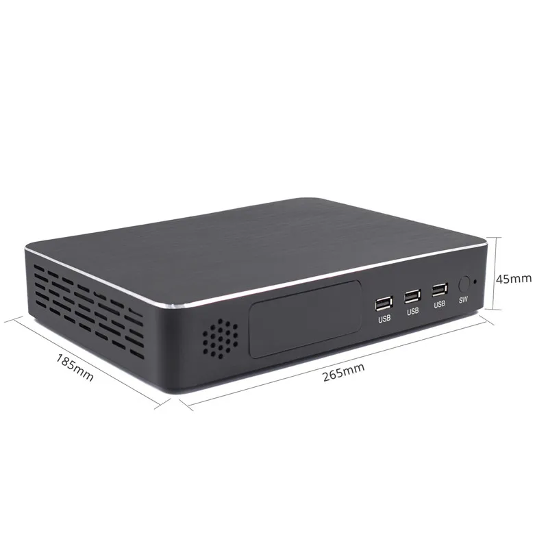 

LEORY V3 MINI PC E3-1231 DDR4 HD DP DVI 256/512G Win10/8/Linux M.2 SSD 2.5" SATA HDD Wi-Fi Desktop Computer Gaming Mini PC