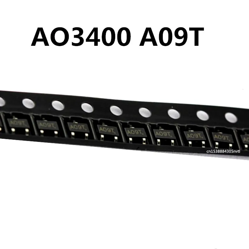 Original 50pcs/ AO3400 A09T SOT-23 | Integrated Circuits