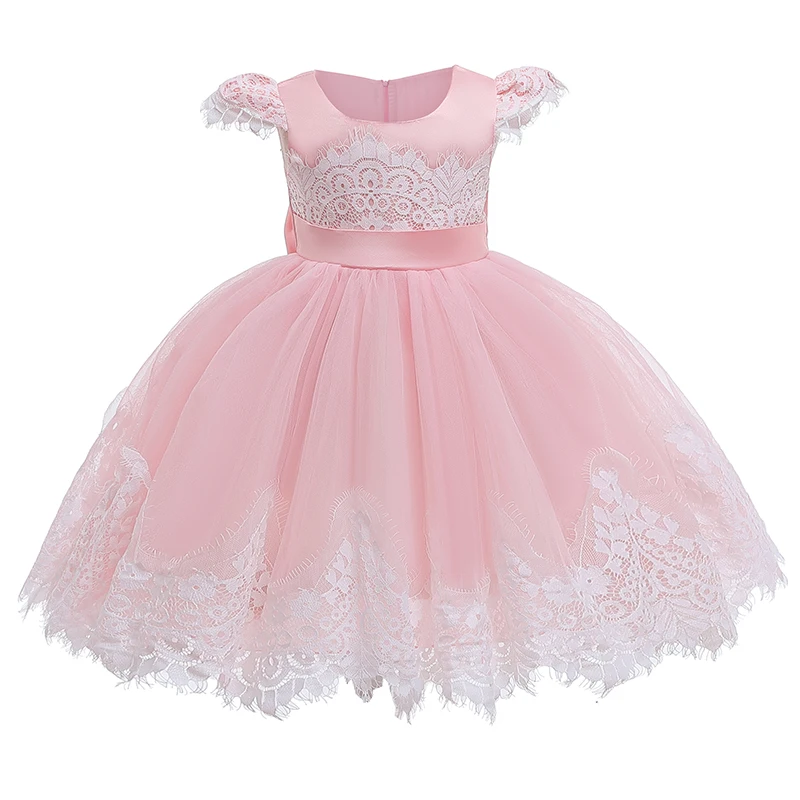 LZH Halloween Dress Flower Girls Wedding Children Birthday Party Princess Ball Gown Kids Dresses For Yellow Clothes |