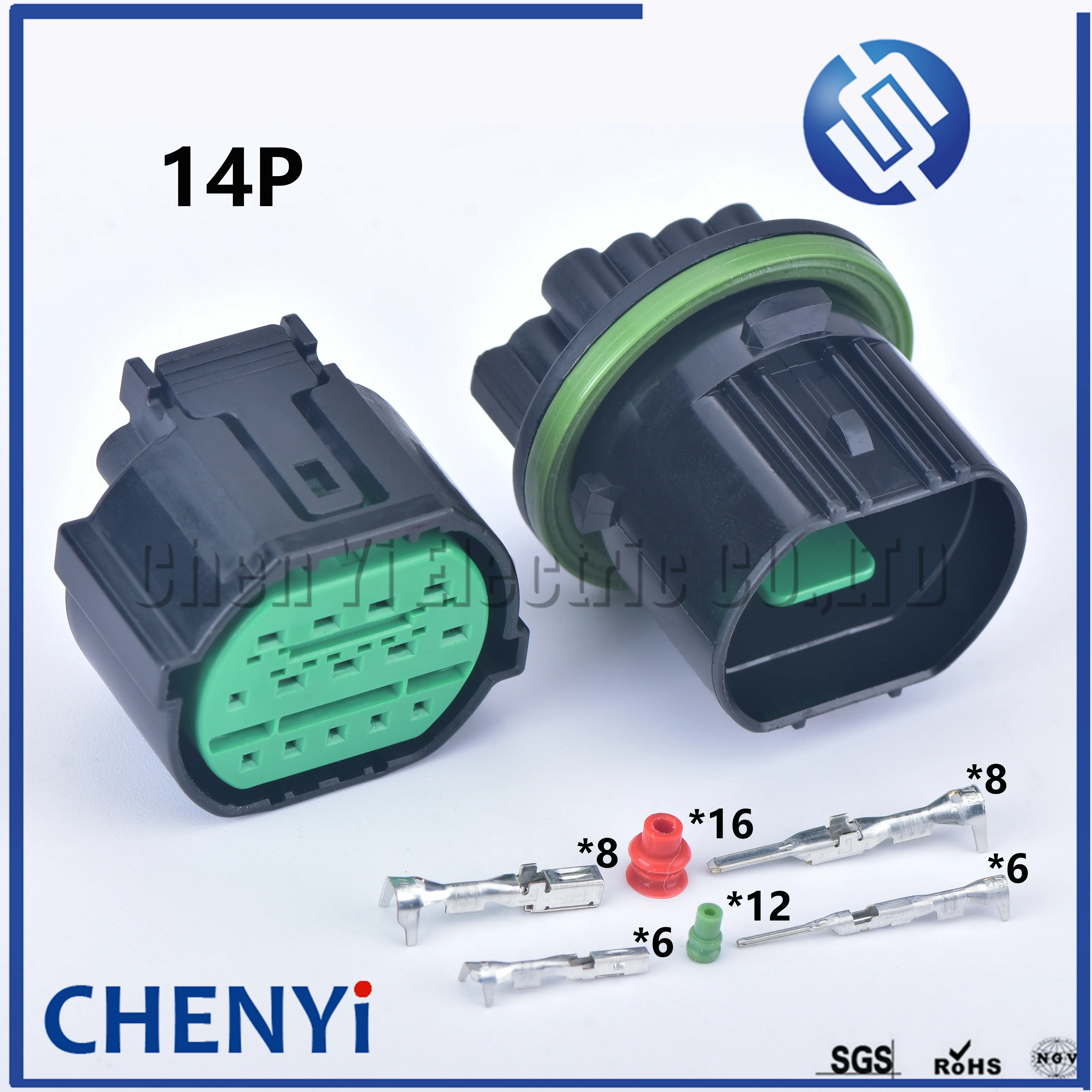 1 комплект 14 Pin GL301 14021 женский мужской автоматический головной светильник штекер