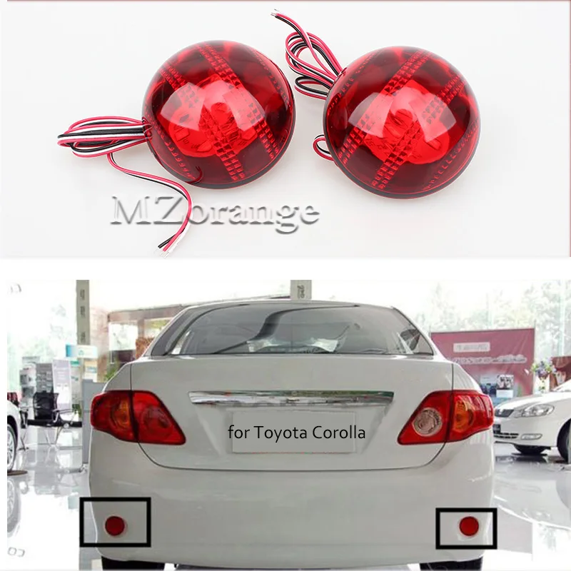2xcar укладки работающего на постоянном токе 12 В светодиодный задний фонарь