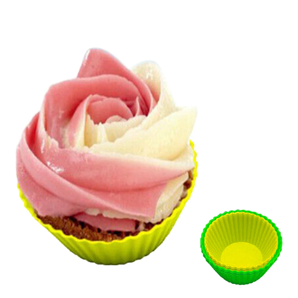 Силиконовая форма для выпечки кекса круглая кекса|Принадлежности выпечки| |