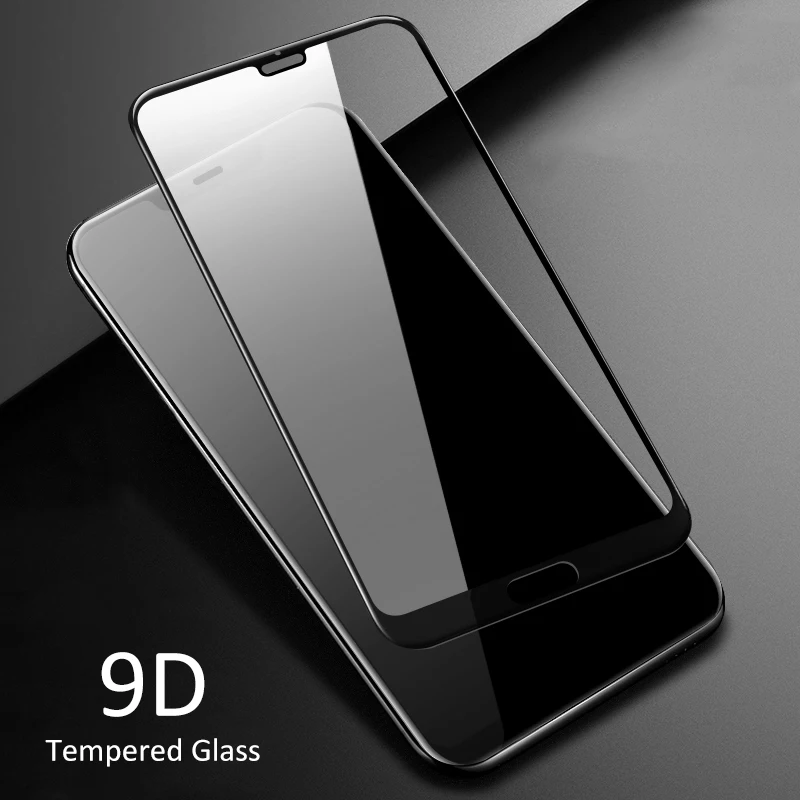 9D ультра тонкий глянцевый полное покрытие из закаленного стекла для huawei P20 mate 20 Lite