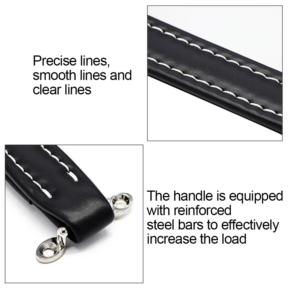 Ручка для гитары с усилителем переноски сменный ящик из искусственной кожи в