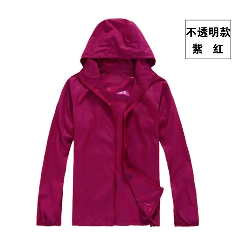 

LBL258 Quick Dry Skin Jackets Waterproof Anti-UV Coats Outdoor Sports Clothing Camping Hiking Male&Female rain jacket