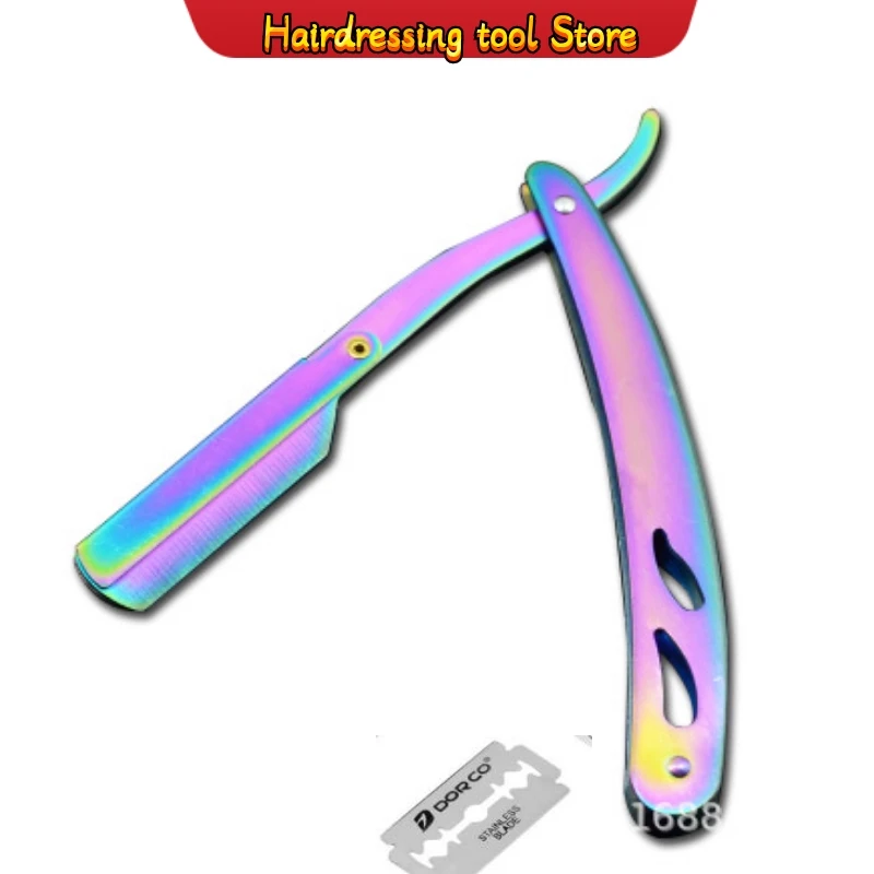 1 набор мужских прямых парикмахерских бритв для удаления волос бритва подмышек