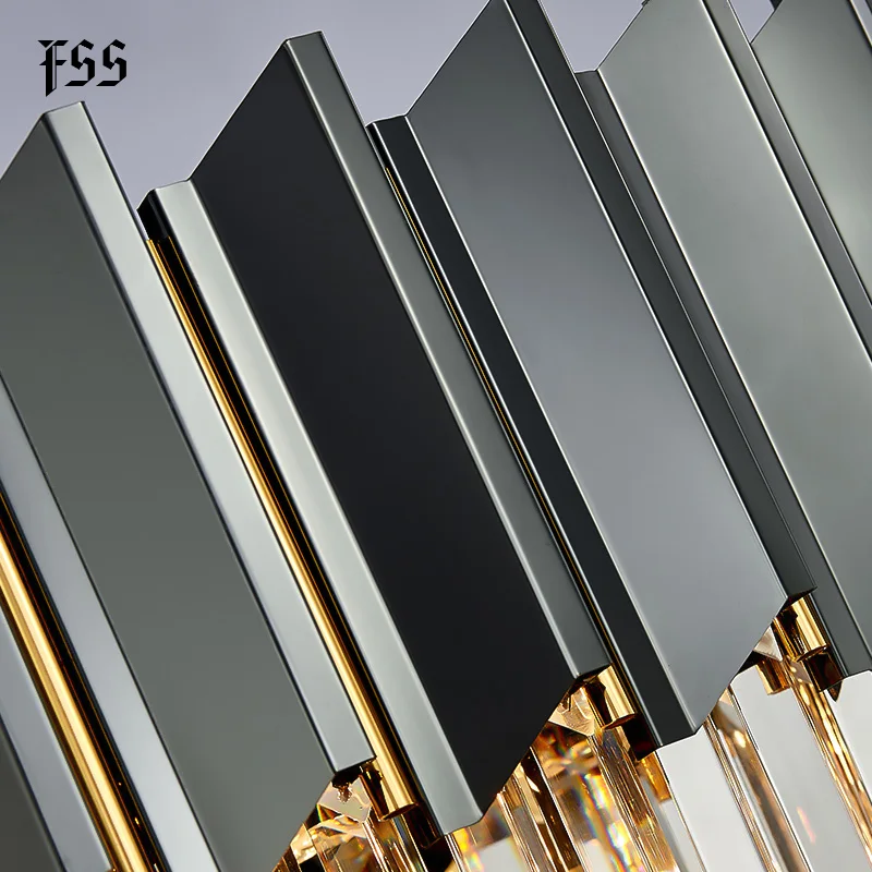 Современная роскошная хрустальная люстра для освещения хрустальные лампы