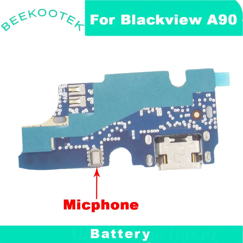 Оригинальная зарядная плата Blackview A90 с USB-разъемом и микрофоном запасные части