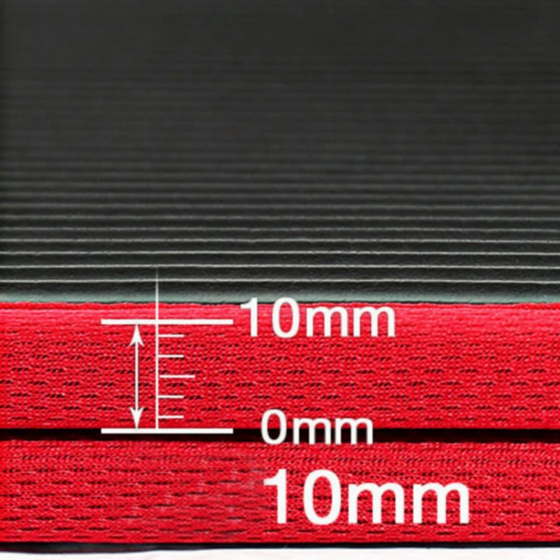 10 мм NBR коврик для йоги Домашний Тренажерный Зал Фитнес Йога Пилатес похудения