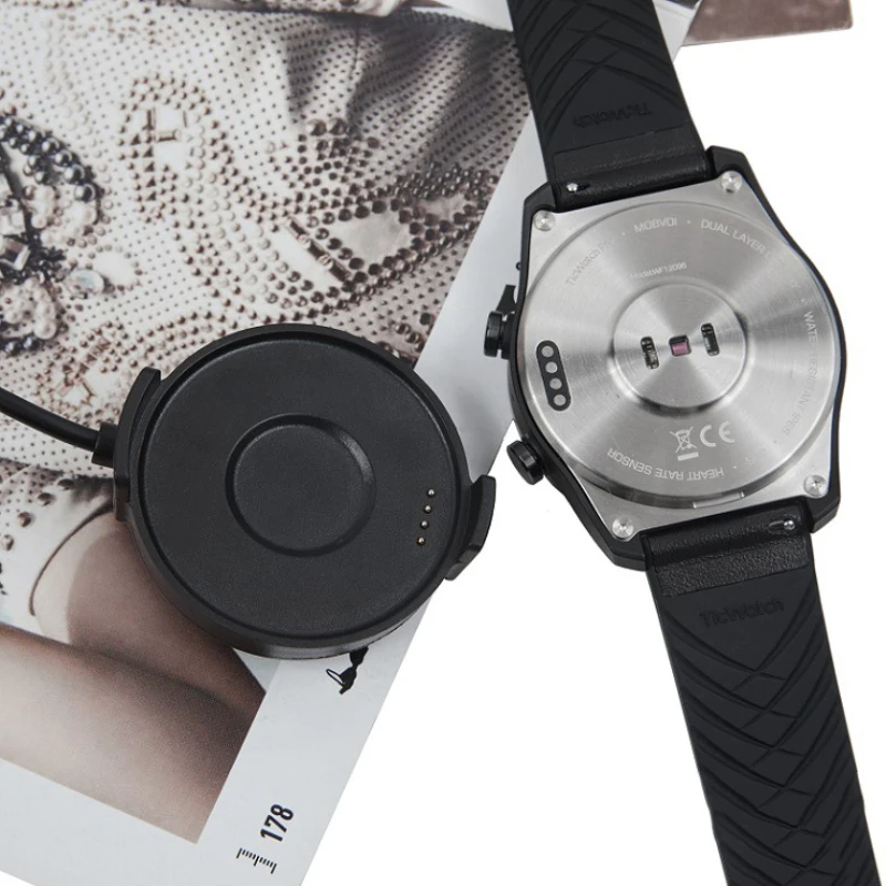 Магнитный зарядный кабель для смарт часов Ticwatch Pro зарядное устройство Держатель
