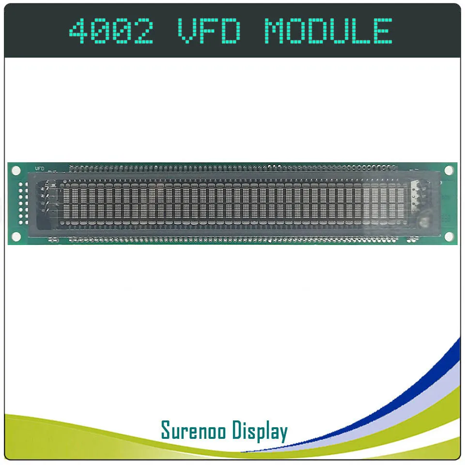 40X2 402 параллельная панель дисплея VFD 40T202DA1J совместимая со стандартным ЖК-модулем
